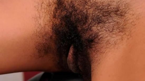 Exotic Indian Neela Sky displaying her hairy pussy in gymnasium